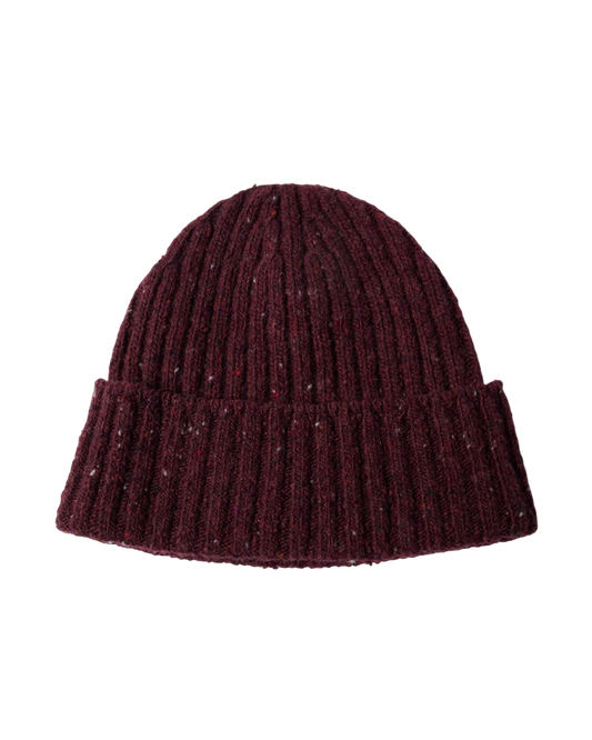 czapka by Parra Reversed flag beanie (Burgundy)