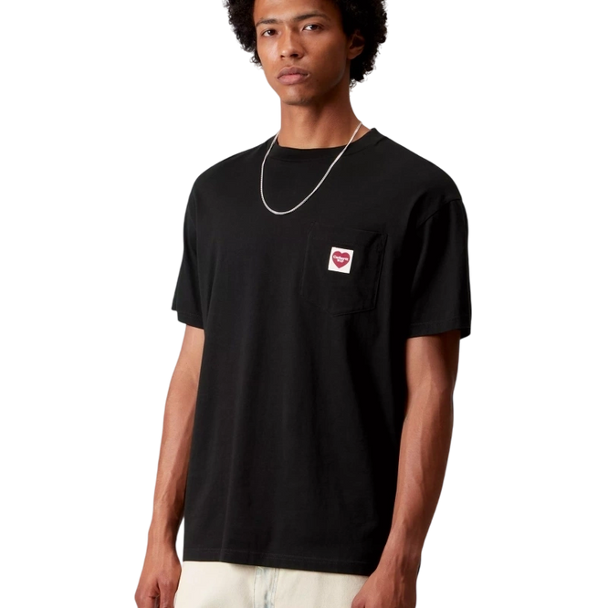 koszulka Carhartt WIP W' S/S Pocket Heart T-Shirt (Black)