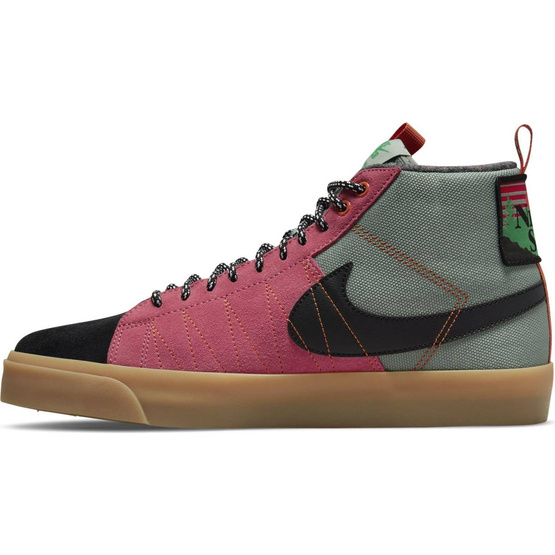 Buty Nike SB Zoom Blazer Mid Premium Jade Smoke/black-white-sport Spice