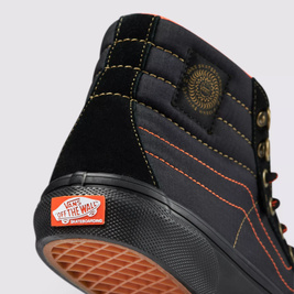 buty Vans X Spitfire Skate Sk8-hi Reissue (Spitfire Black/Flame)