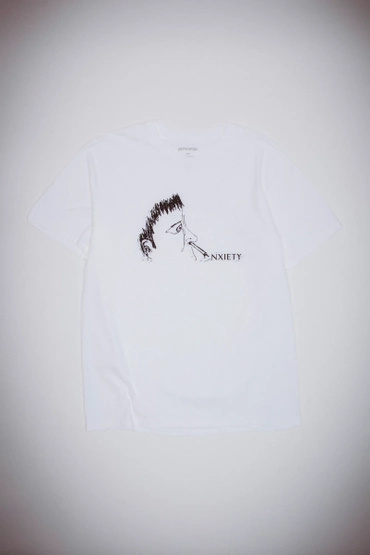 koszulka Fucking Awesome Anxiety Tee (White)