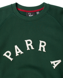 crewneck by Parra Drunk Parent Crewneck sweatshirt (Green)