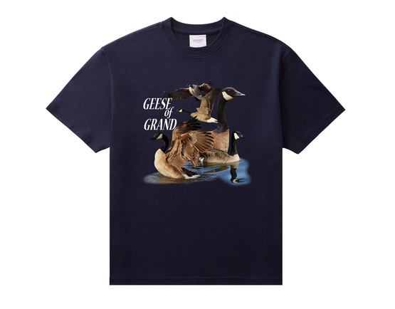 Grand Collection Geese of Grand Tee (Navy)