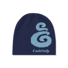 Cash Only Symbol Skully Beanie (Navy)