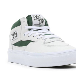 Vans Half Cab (White/Green)