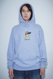 Fucking Awesome Wanto kid hoodie grey