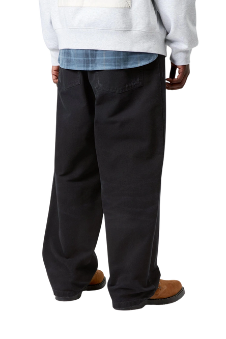 spodnie Carhartt WIP Brandon Pant Black, Grind washed