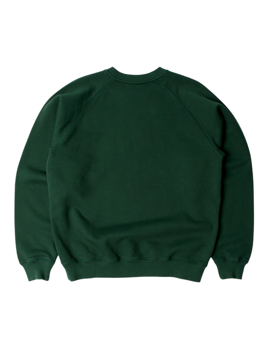 crewneck by Parra Drunk Parent Crewneck sweatshirt (Green)