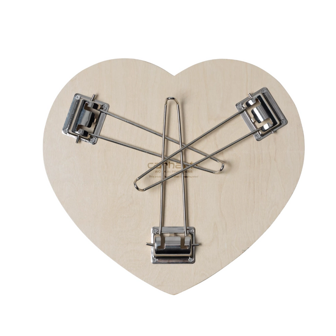 stolik Carhartt WIP Heart Folding Table scarlet/white