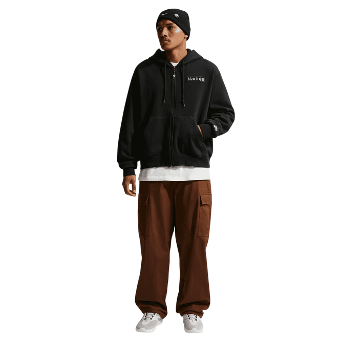 Nike Sb Souvenir Fleece Full-zip Skate Hoodie