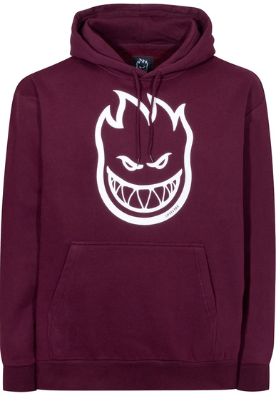 Spitfire Big Head Hoodie (Maroon /White)