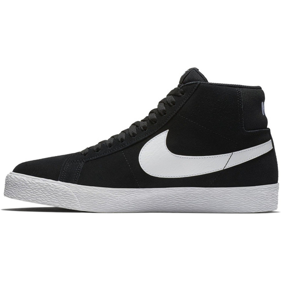  buty nike sb zoom blazer mid black/white-white-white