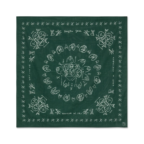 bandana Polar Bandana (Dark Green)