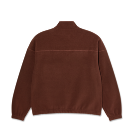 Polar Ivan half zip sweater wine 