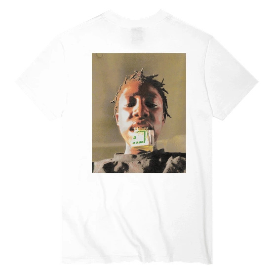 koszulka VIOLET Kader "Put Your Money Where Your Mouth Is" Tee (White)