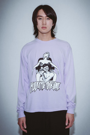 Longsleeve Fucking Awesome Bombshell violet