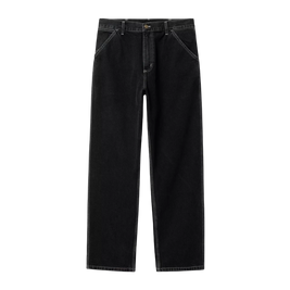 spodnie Carhartt WIP Simple Pant (Black Stone Washed)