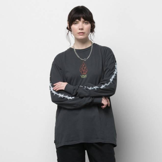 longsleeve Vans x Elijah Berle Vintage LS (Black)