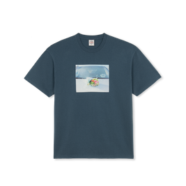 Koszulka Polar Dead Flowers tee grey blue