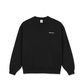 Bluza Polar Dave crewneck surf logo black