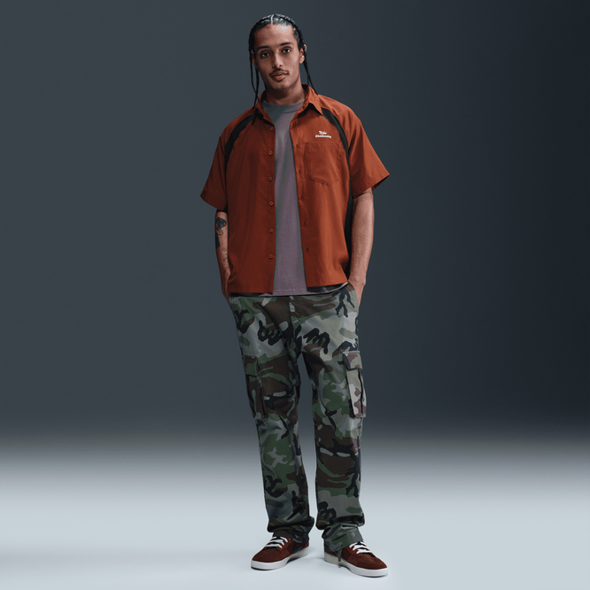 Nike SB Dri-FIT Woven Short-Sleeve Bowler Shirt