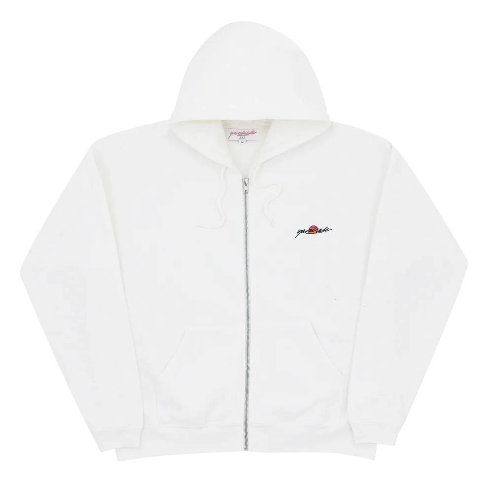 Miniramp Skateshop bluza Yardsale Sunscript Hood (Off-White)