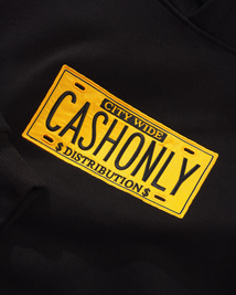 bluza Cash Only License Plate Pullover Hood (Black)