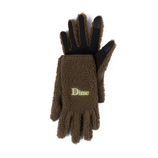 rękawiczki Dime Classic Polar fleece gloves (Brown)