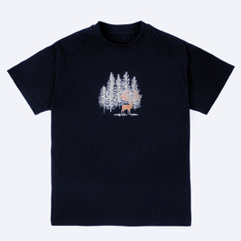 koszulka Magenta Deer tee night blue