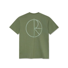 Polar Contrast Tee Stroke Logo Tee (Moss Green)