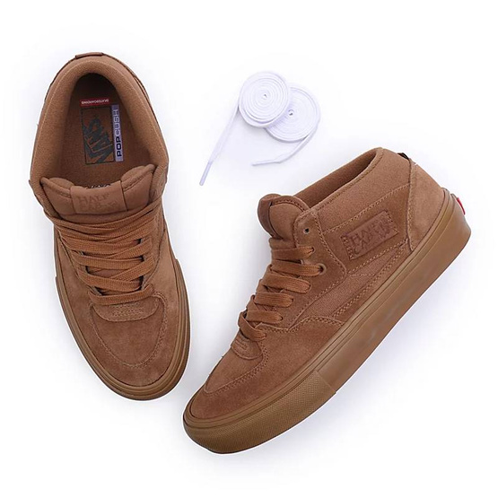 Vans Skate Half Cab (Brown/Gum)