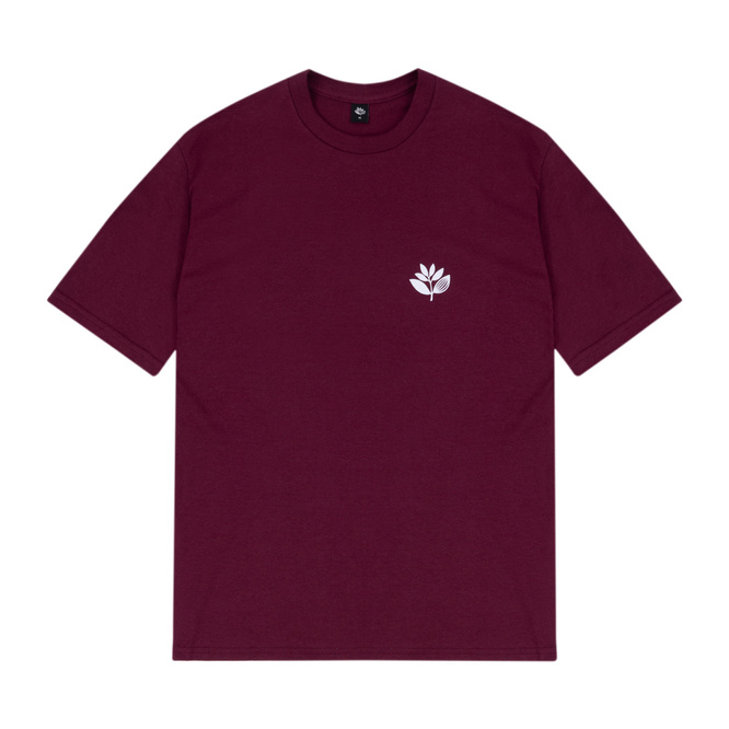Magenta Plant Tee (Burgundy)