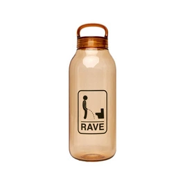 Rave Skateboards- Rave X Kinto 500 ml Water Bottle (Amber)