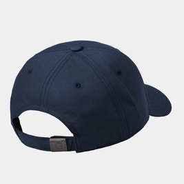 Carhartt WIP Canvas Script Cap (Air Force Blue / Malbec)