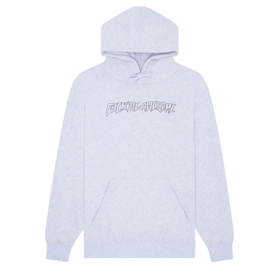 bluza Fucking Awesome - Outline Stamp Hoodie (Grey)