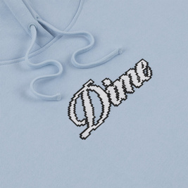  Dime Pixel Cursive Hoodie (Stone Ice)