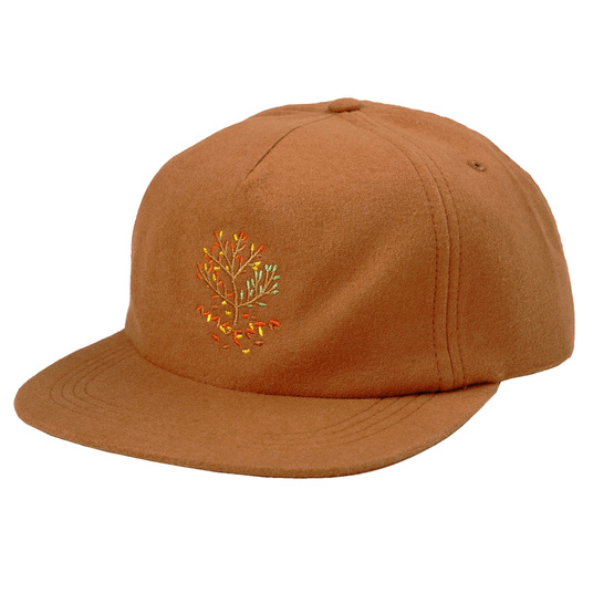 Magenta Tree snapback brown