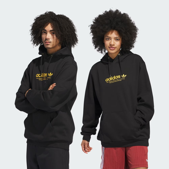 Adidas Skatebording 4.0 Logo Hoodie (Black/Gold)