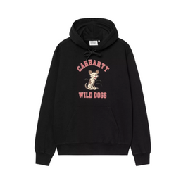 bluza Carhartt WIP Hooded Wild Dog Sweat Black