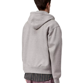 bluza Carhartt WIP Hooded American Script Jacket (Grey Heather)