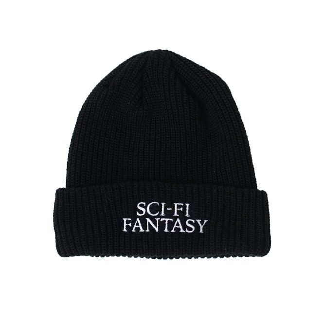 Sci-Fi Fantasy Logo Beanie (Black)