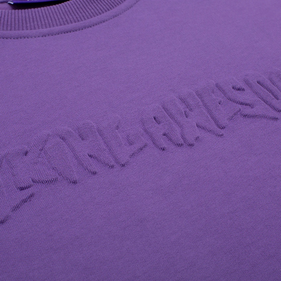 bluza Fucking Awesome - Stamp Embossed Crew (Purple)