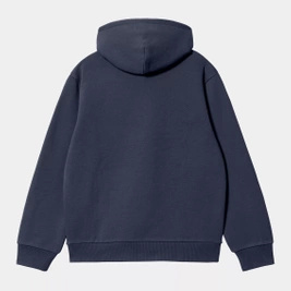 Carhartt WIP Hooded Carhartt Sweat (Air Force Blue)