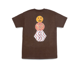 koszulka quartersnacks Snackman Tee - brown