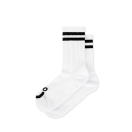 Polar Rib Socks Happy Sad (White)