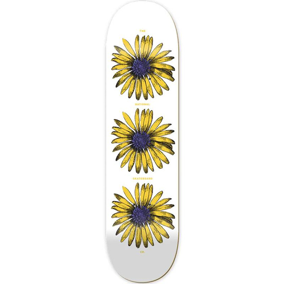 The National Skateboard Co. Daisy Yellow (MC)