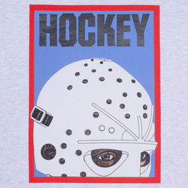 bluza Hockey Half Mask Hoodie Grey Heather