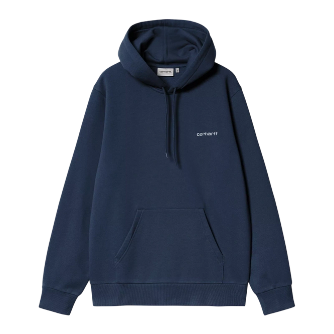 bluza Carhartt WIP Hooded Script (Jupiter /White)