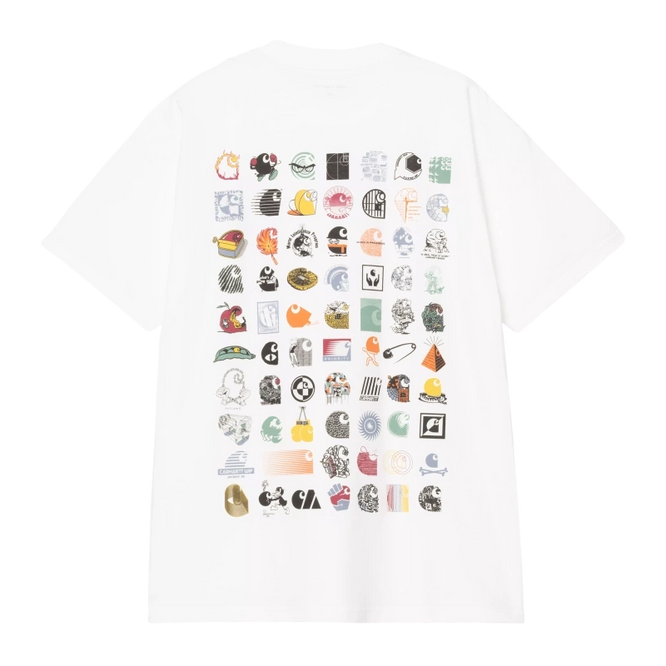 koszulka Carhartt WIP WIP S/S C Logo Archive T-Shirt (White)