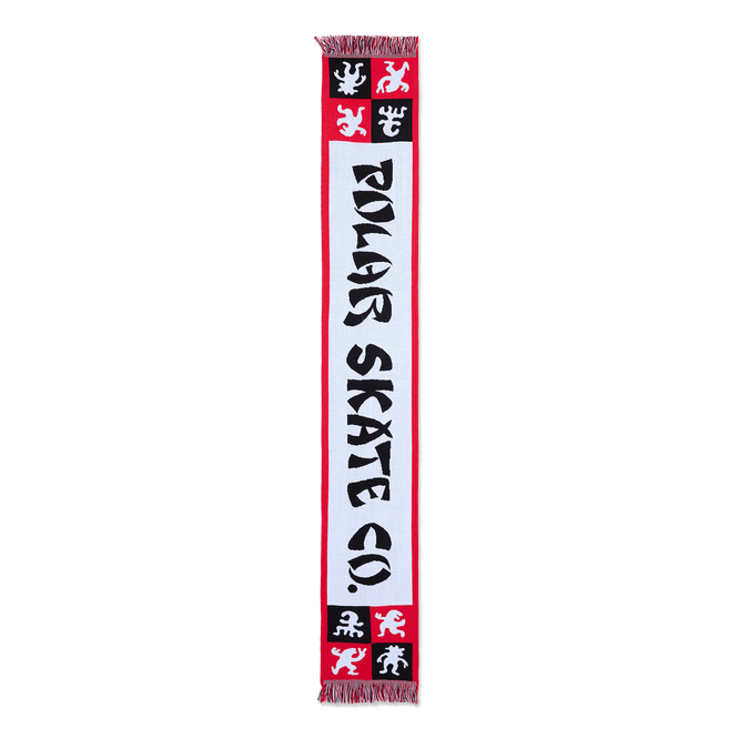 Szalik Polar Football Scarf | Checkers (Red)